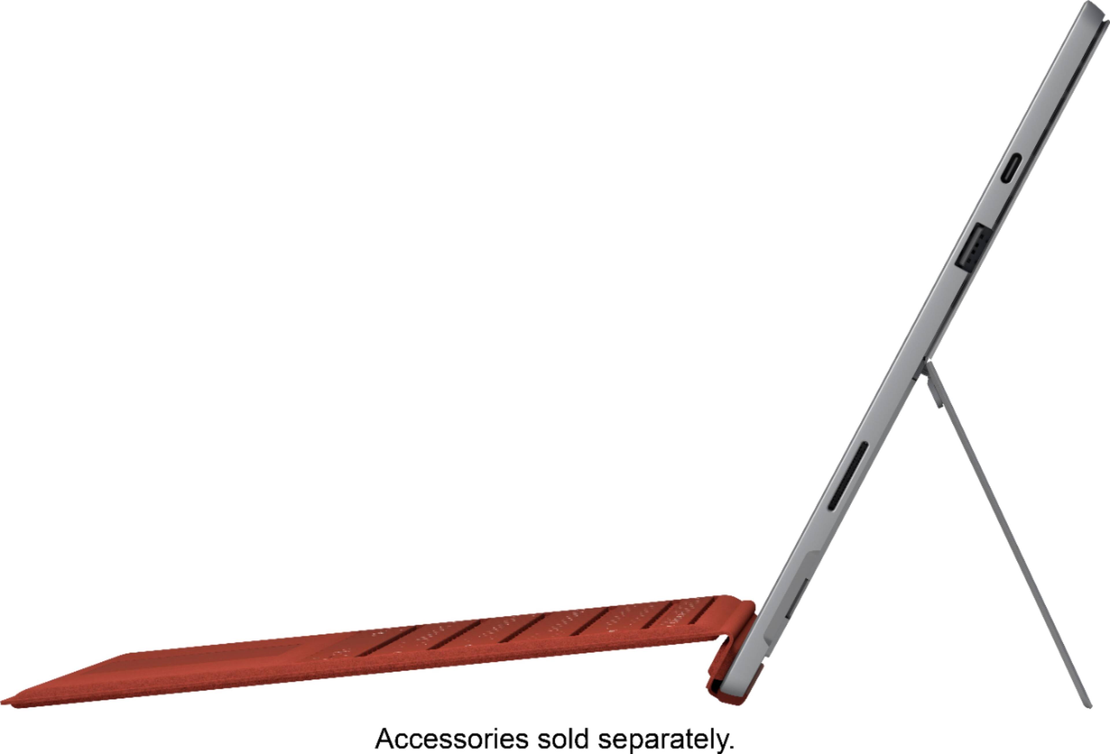 Alt View 11. Microsoft - Geek Squad Certified Refurbished Surface Pro 7 - 12.3" Touch-Screen - 1TB - Platinum.