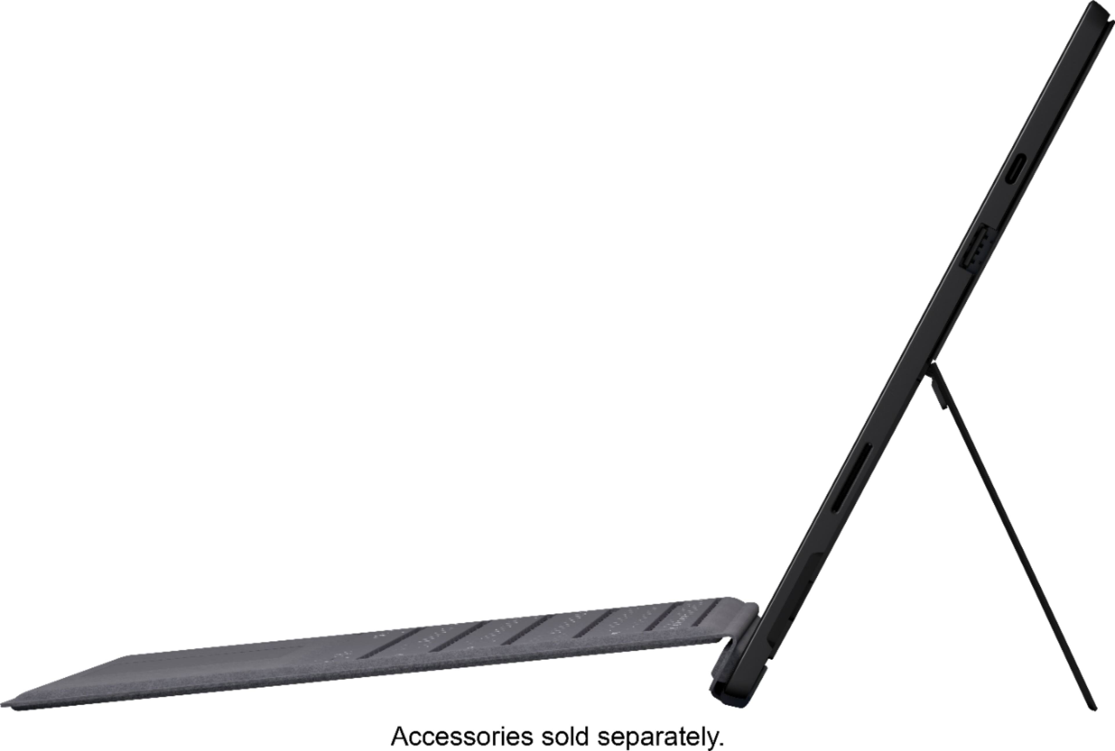 Alt View 11. Microsoft - Geek Squad Certified Refurbished Surface Pro 7 - 12.3" Touch Screen - 512GB SSD - Matte Black.