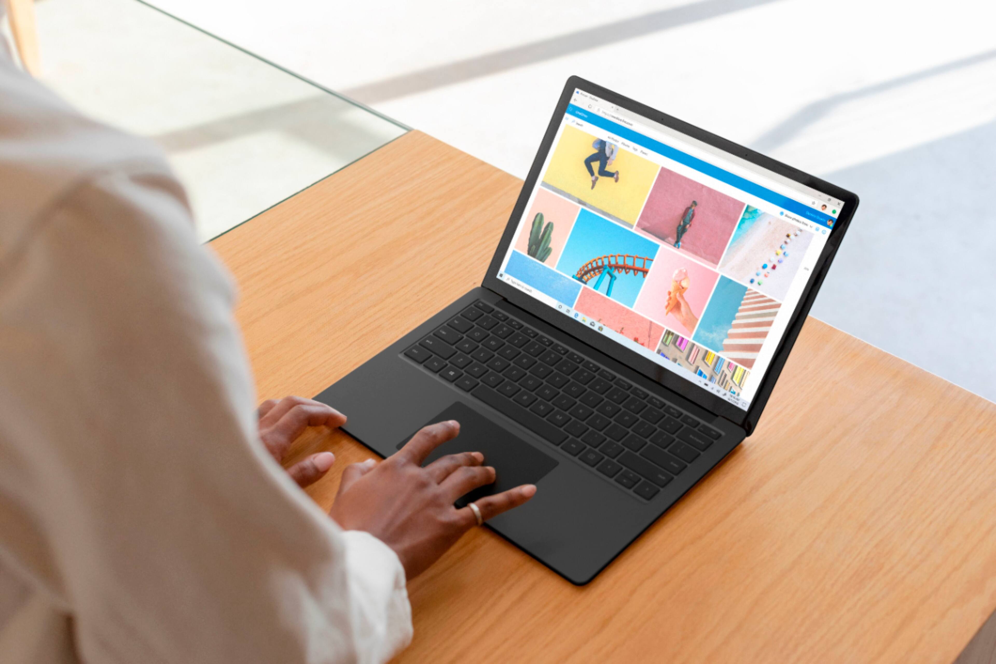 Alt View 18. Microsoft - Geek Squad Certified Refurbished Surface 3 15" Touch-Screen Laptop - AMD Ryzen 5 - 8GB Memory - 256GB SSD.