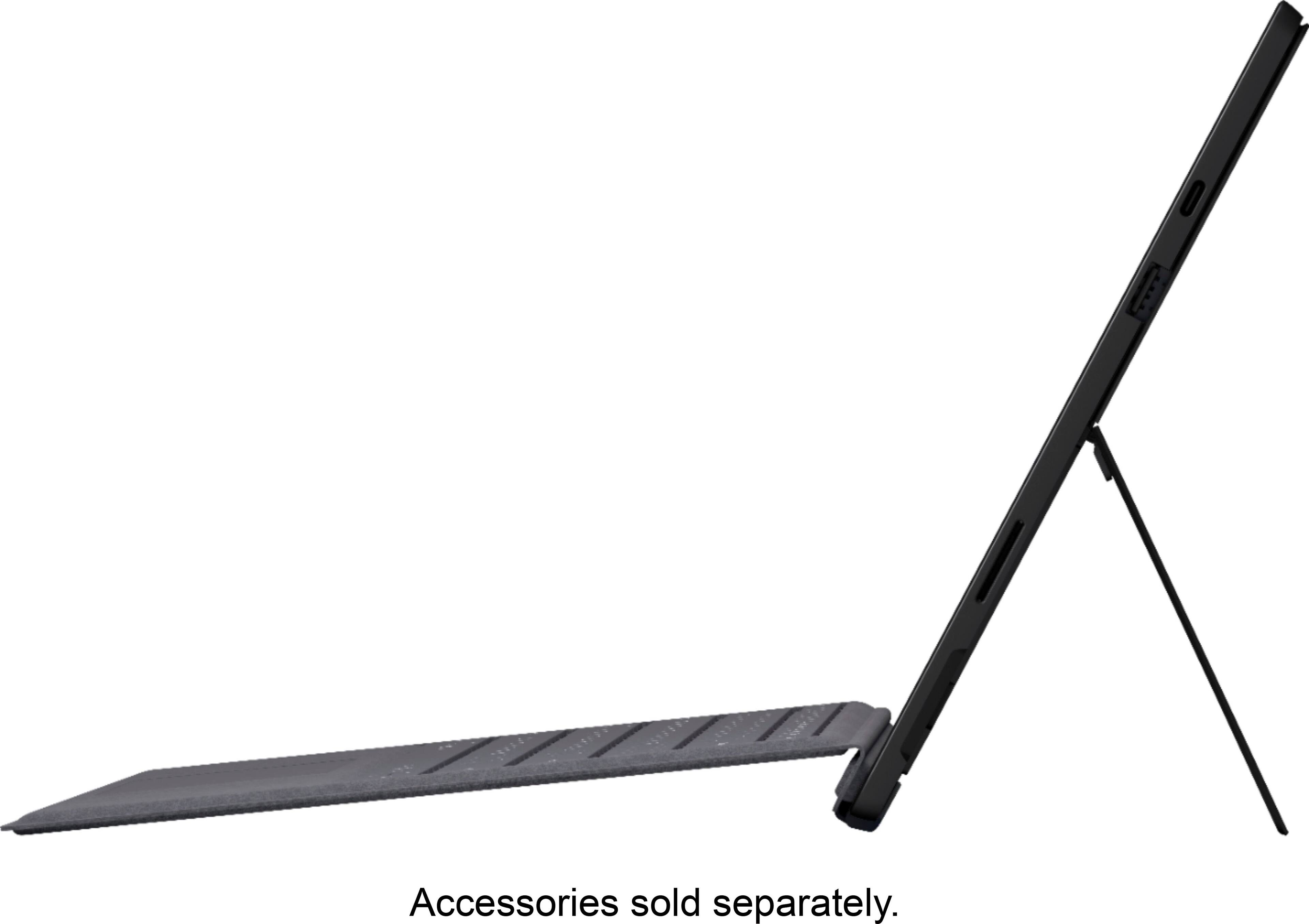 Alt View 11. Microsoft - Geek Squad Certified Refurbished Surface Pro 7 - 12.3" Touch Screen - 256GB SSD - Matte Black.