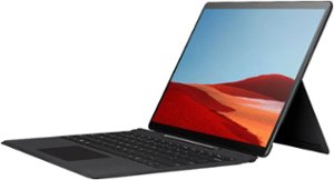 Microsoft - Geek Squad Certified Refurbished Surface Pro X - 13" Touch-Screen - 128GB - Wi-Fi + 4G LTE - Matte Black - Front_Zoom