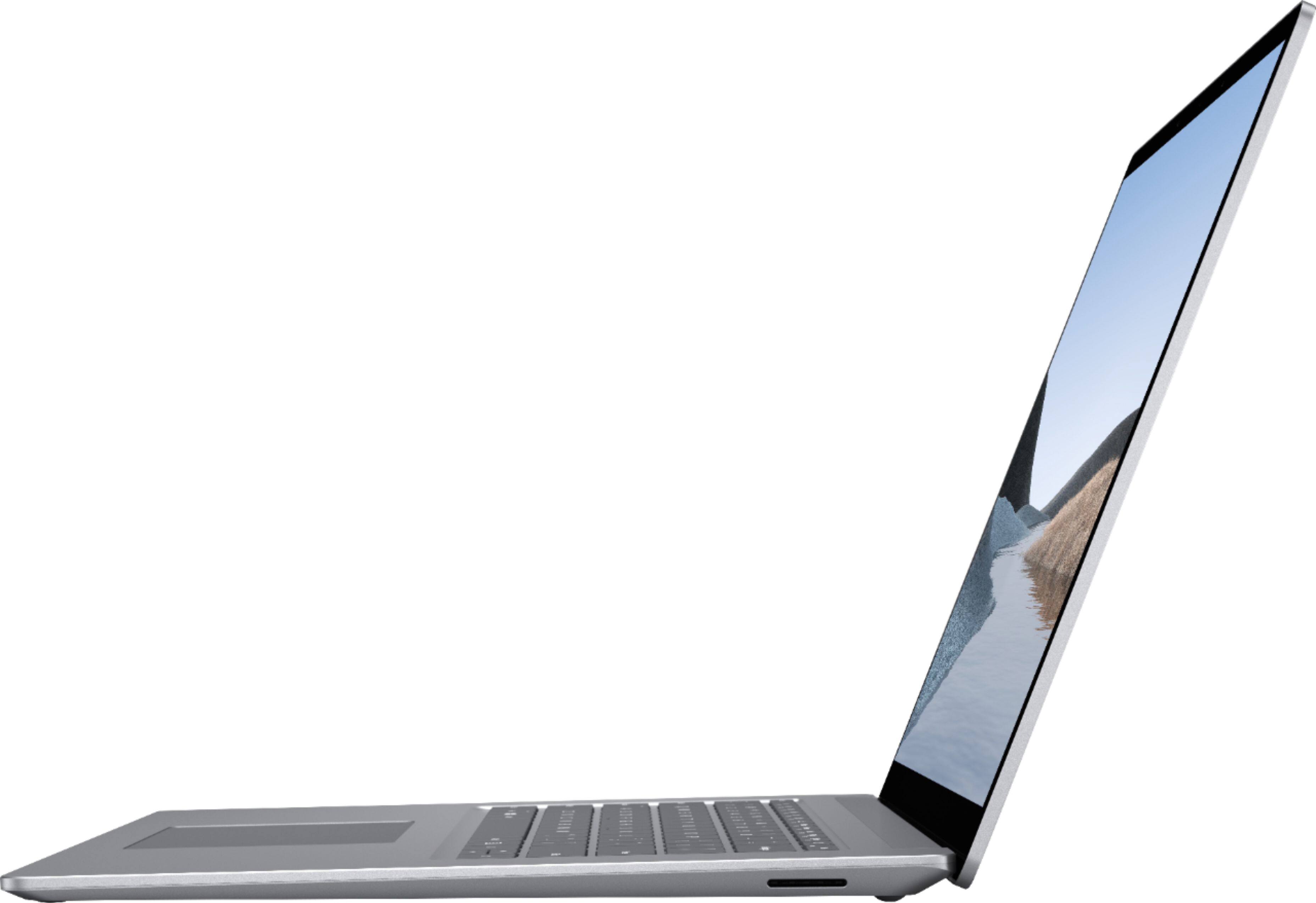 Alt View 15. Microsoft - Geek Squad Certified Refurbished Surface Laptop 3 - 15" Touch-Screen - AMD Ryzen 5 - 16GB Memory - 256GB SSD - Platinum.