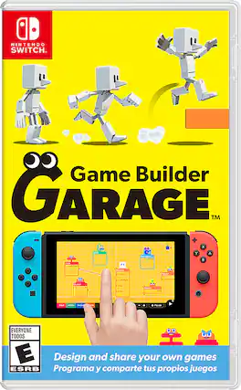 Front. Nintendo - Game Builder Garage. - E (Everyone)
