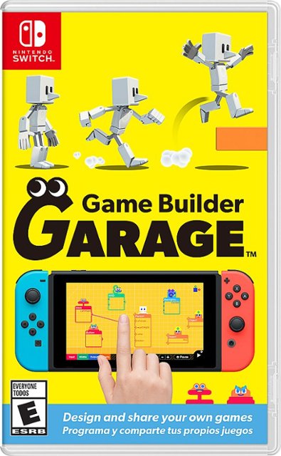 Front Zoom. Game Builder Garage - Nintendo Switch.