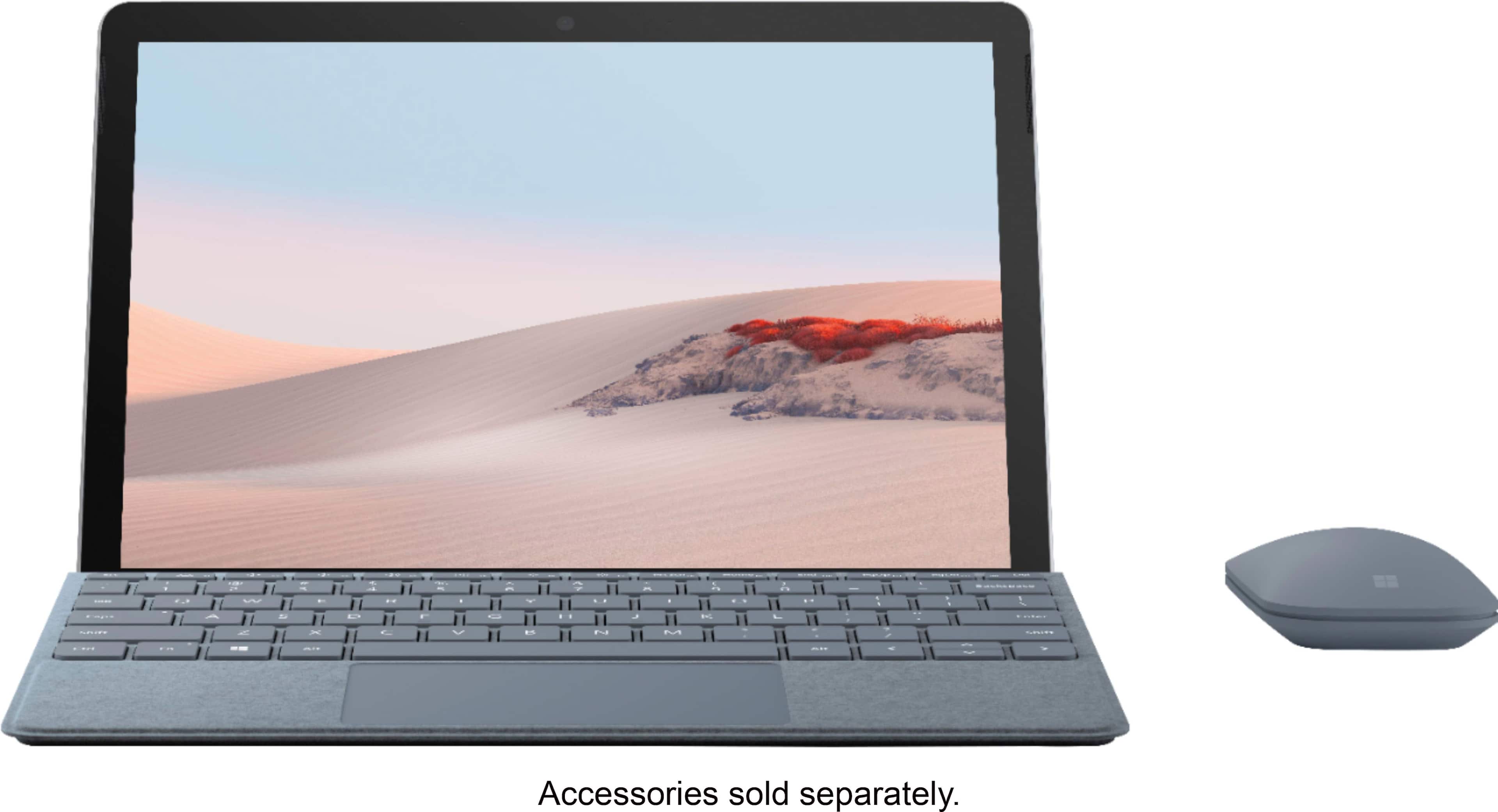 Alt View 13. Microsoft - Geek Squad Certified Refurbished Surface Go 2 - 10.5" Touch Screen - 64GB eMMC - Platinum.