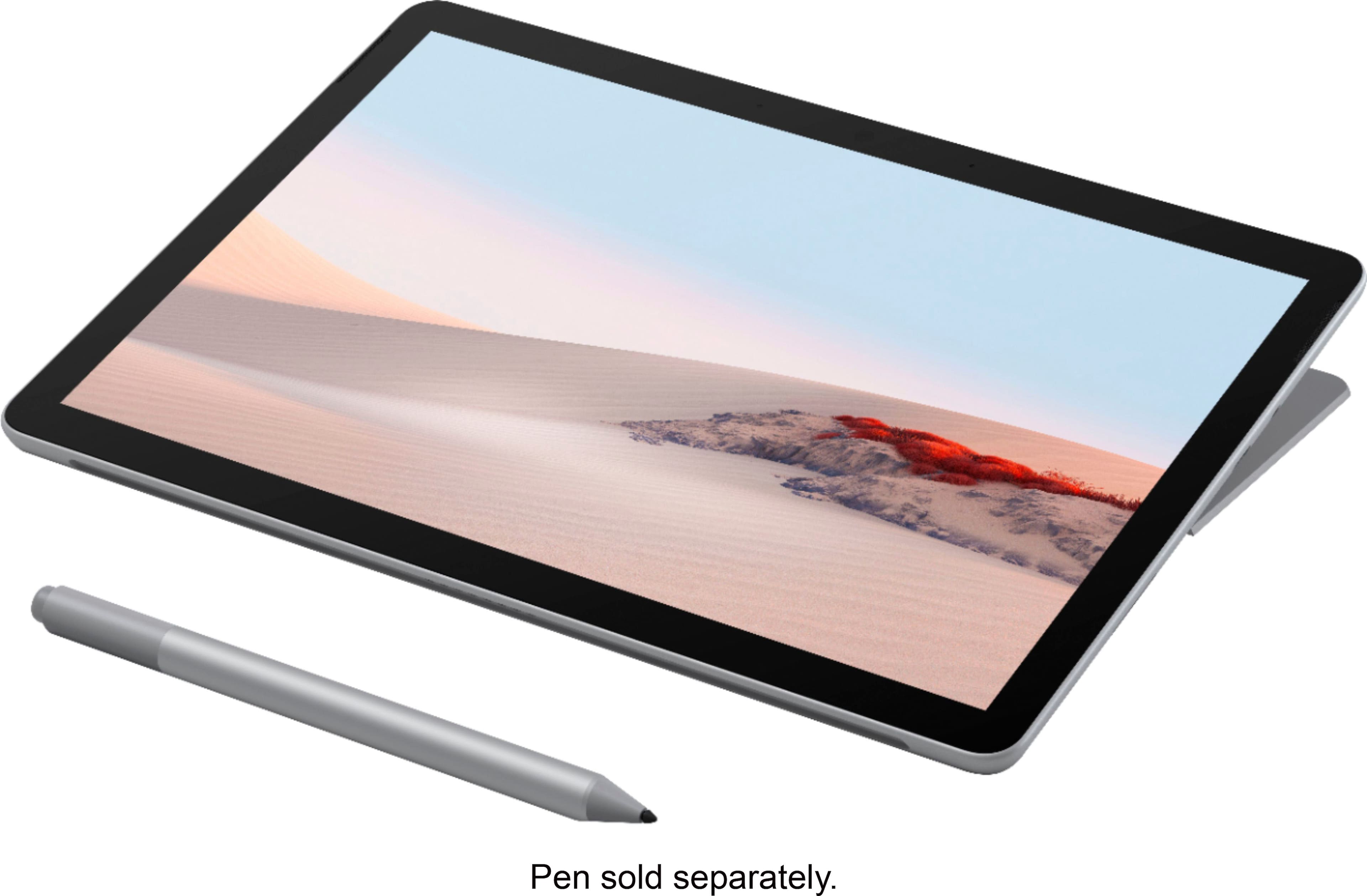 Alt View 15. Microsoft - Geek Squad Certified Refurbished Surface Go 2 - 10.5" Touch Screen - 64GB eMMC - Platinum.