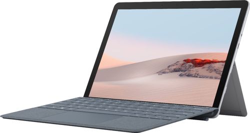 Image of Microsoft - Geek Squad Certified Refurbished Surface Go 2 - 10.5" Touch-Screen - 128GB - Wi-Fi + 4G LTE - Platinum