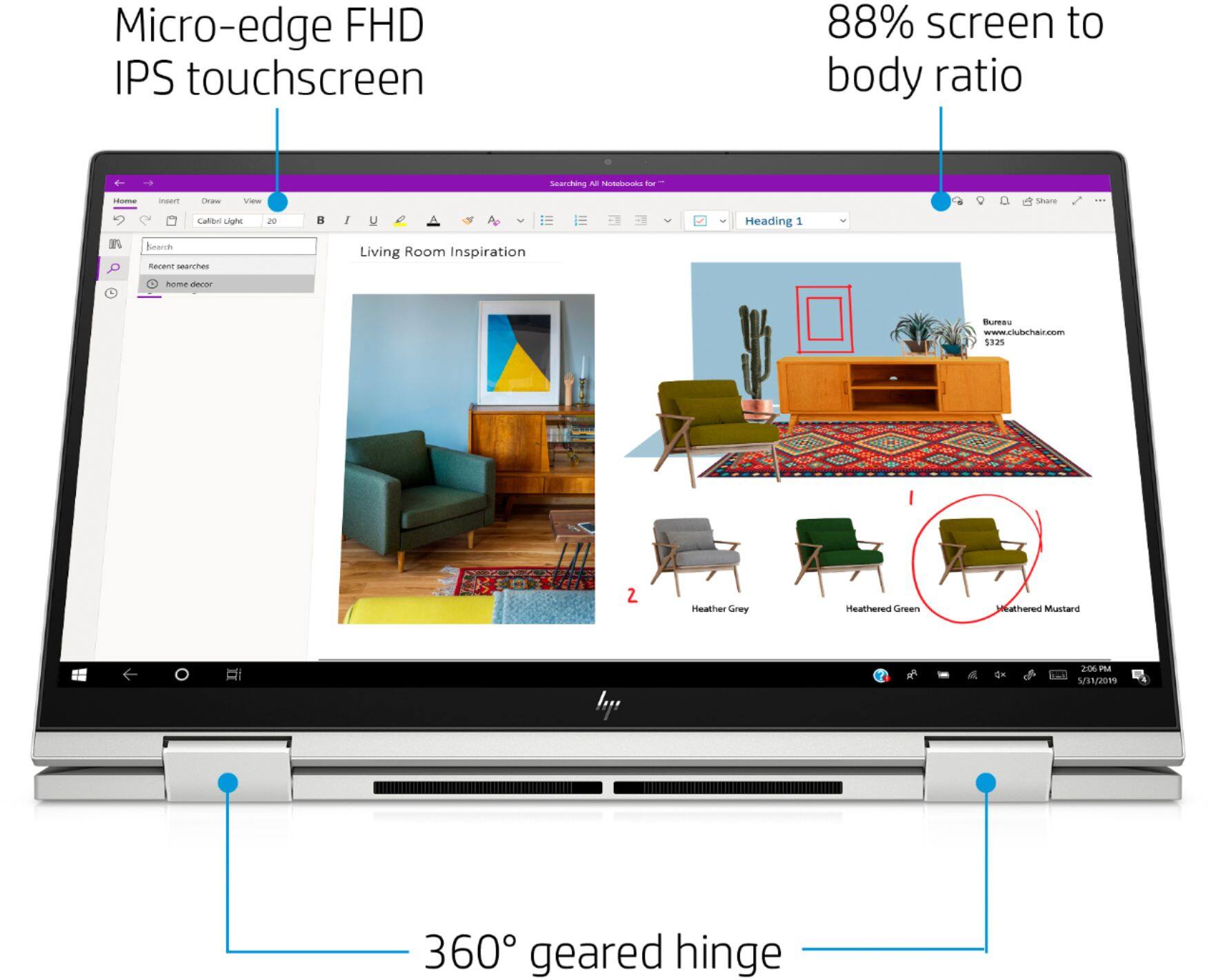 Best Buy HP Geek Squad Certified Refurbished ENVY 2in1 15.6" TouchScreen Laptop Core i7 12GB