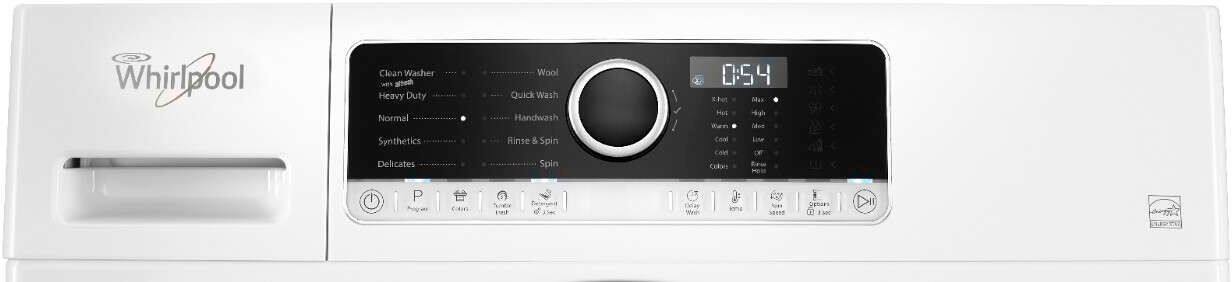 Alt View 17. Whirlpool - 1.9 Cu. Ft. High Efficiency Stackable Front-Load Washer with Detergent Dosing Aid - White.