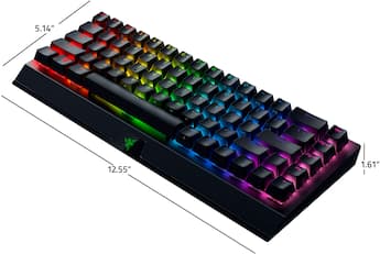 Razer BlackWidow V3 Mini Hyperspeed Phantom Edition 65% Wireless Razer BlackWidow V3 Mini Hyperspeed Phantom Edition 65% Wireless