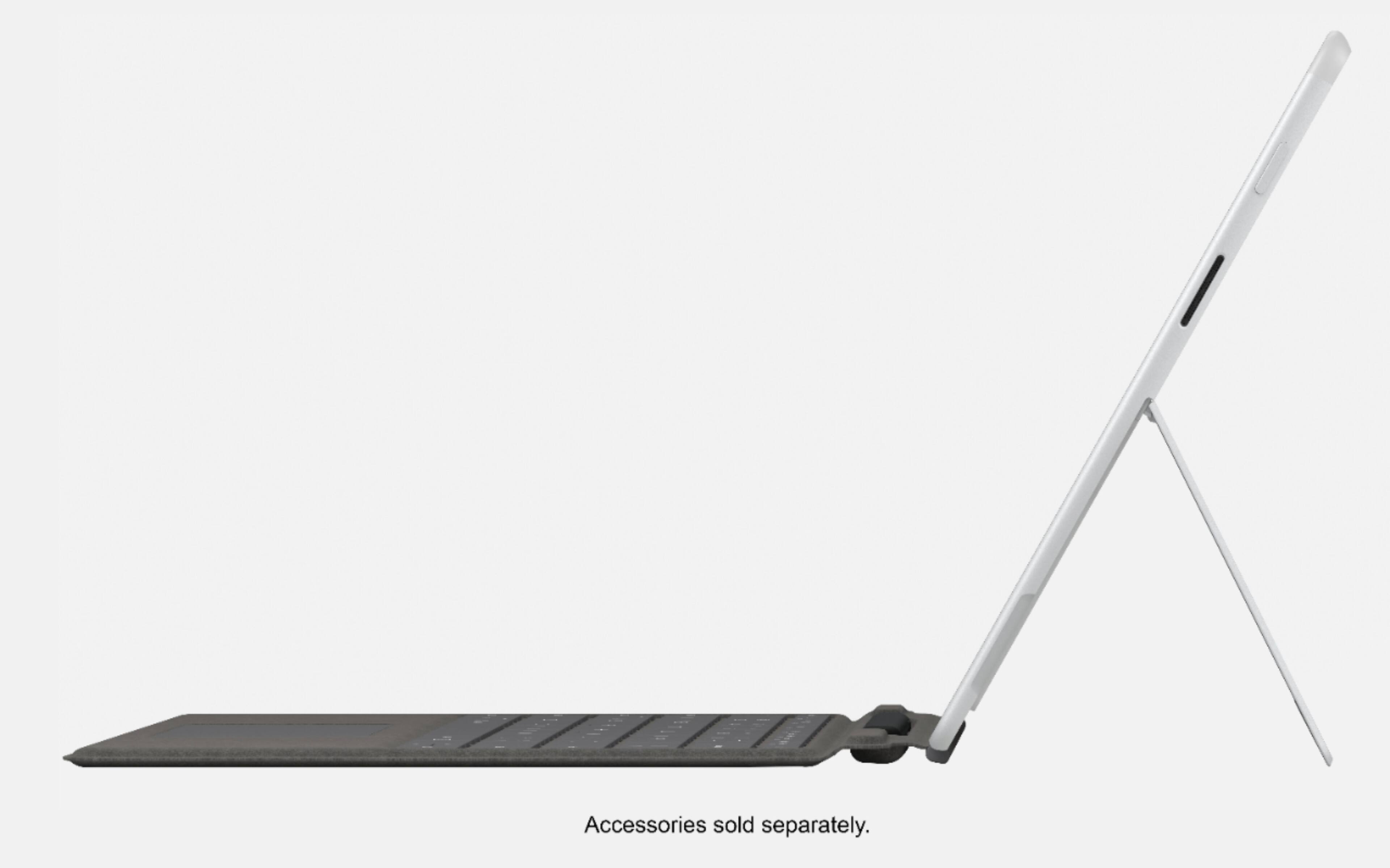 Alt View 11. Microsoft - Geek Squad Certified Refurbished Surface Pro X - 13" Touch-Screen - 256GB - Wi-Fi + 4G LTE - Platinum.