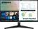Front. Samsung - AM500 Series 24" IPS LED FHD Smart Tizen Monitor with Streaming TV - Black.