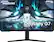 Front. Samsung - Odyssey G7 28" IPS 1ms 4K UHD FreeSync & G-Sync Compatible Gaming Monitor with HDR - Black.
