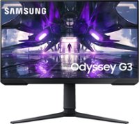 Samsung - Odyssey G3 27" LED FreeSync Premium Pro Gaming Monitor (DisplayPort, HDMI) - Black - Front_Zoom