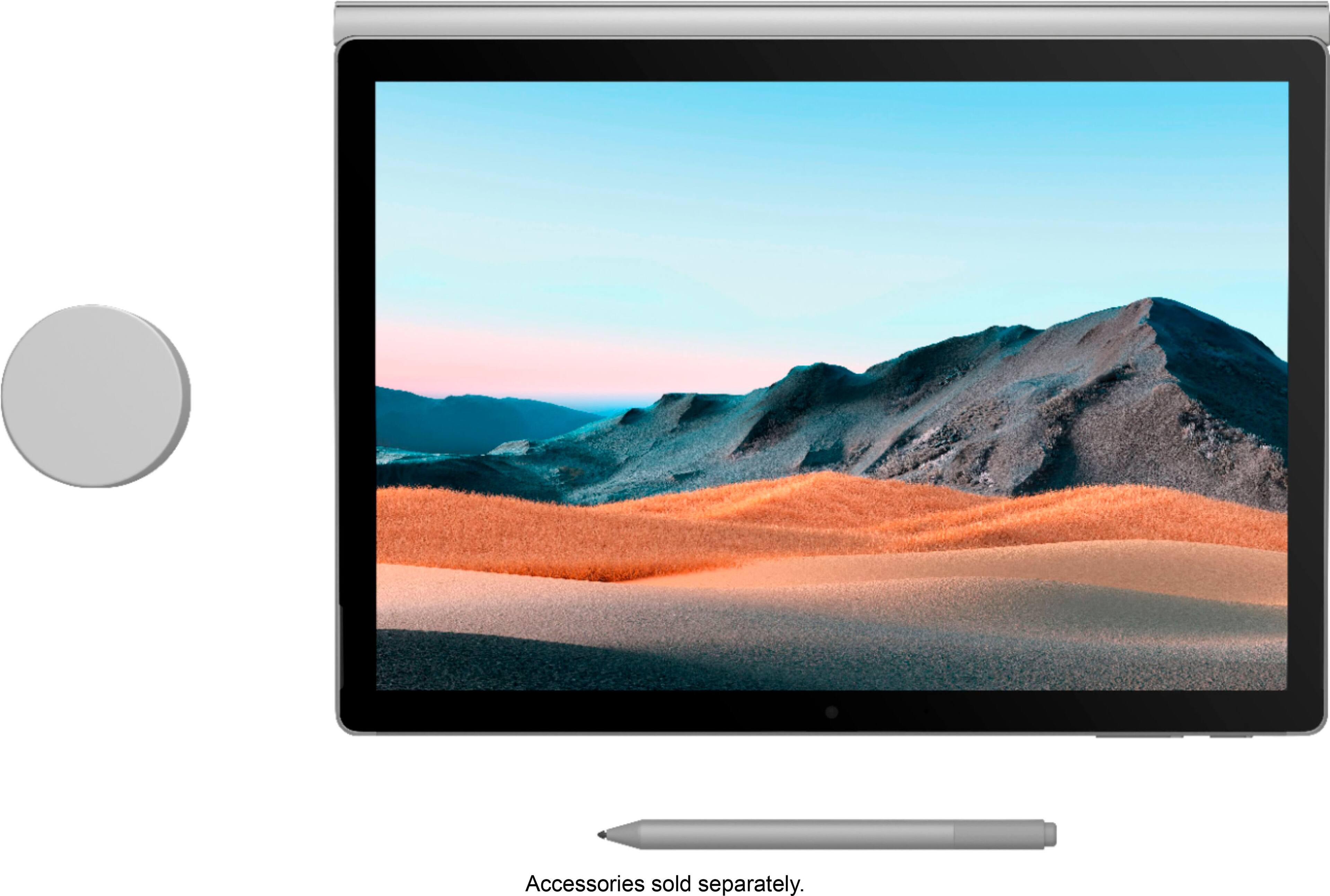 Alt View 11. Microsoft - Geek Squad Certified Refurbished Surface Book 3 - Intel Core i7 - 32GB - NVIDIA GeForce GTX 1650 Max-Q - 512GB SSD - Platinum.
