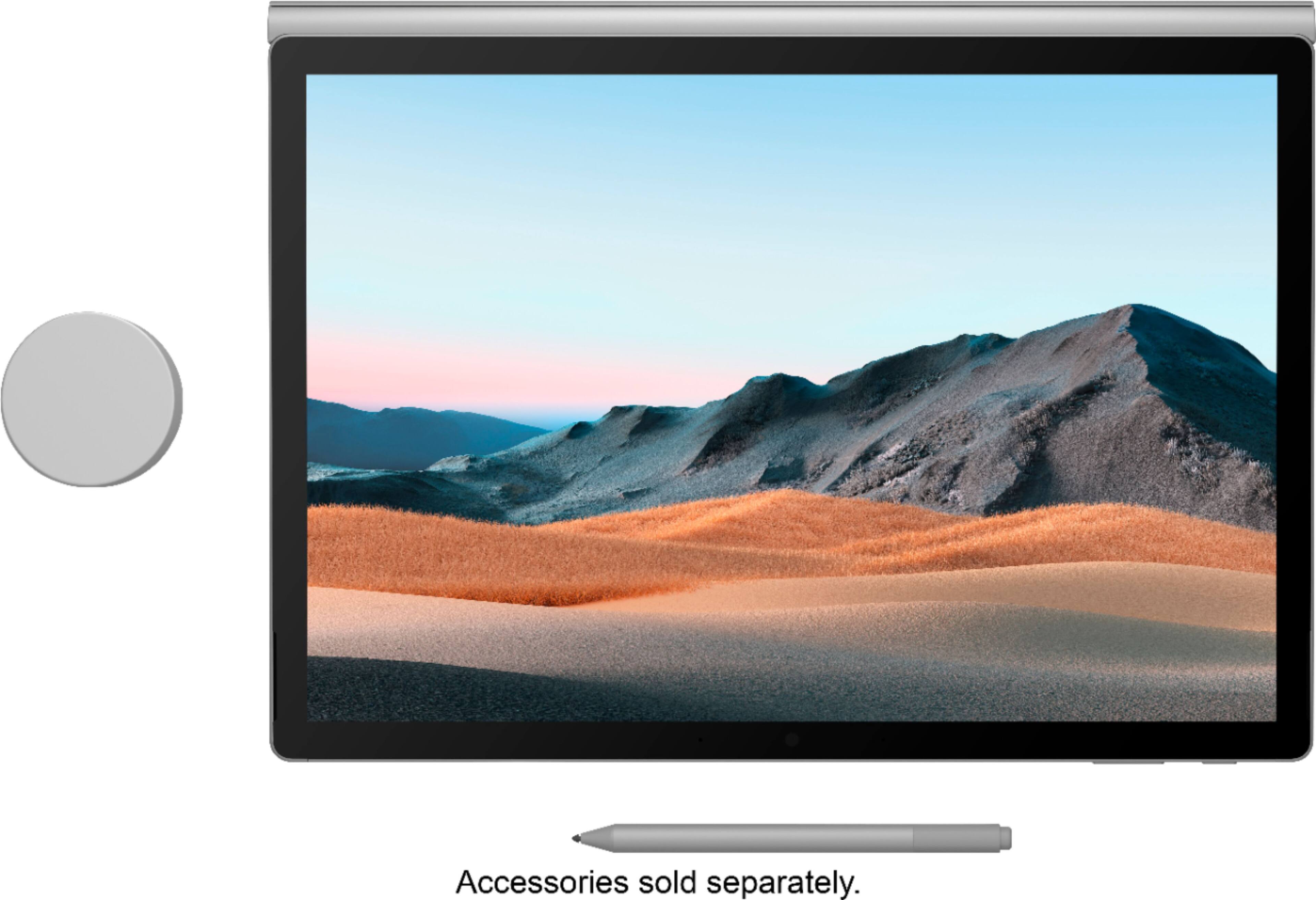 Alt View 11. Microsoft - Geek Squad Certified Refurbished Surface Book 3 - Intel Core i7 - 16GB - NVIDIA GeForce GTX 1660 Ti Max-Q - 256GB SSD - Platinum.