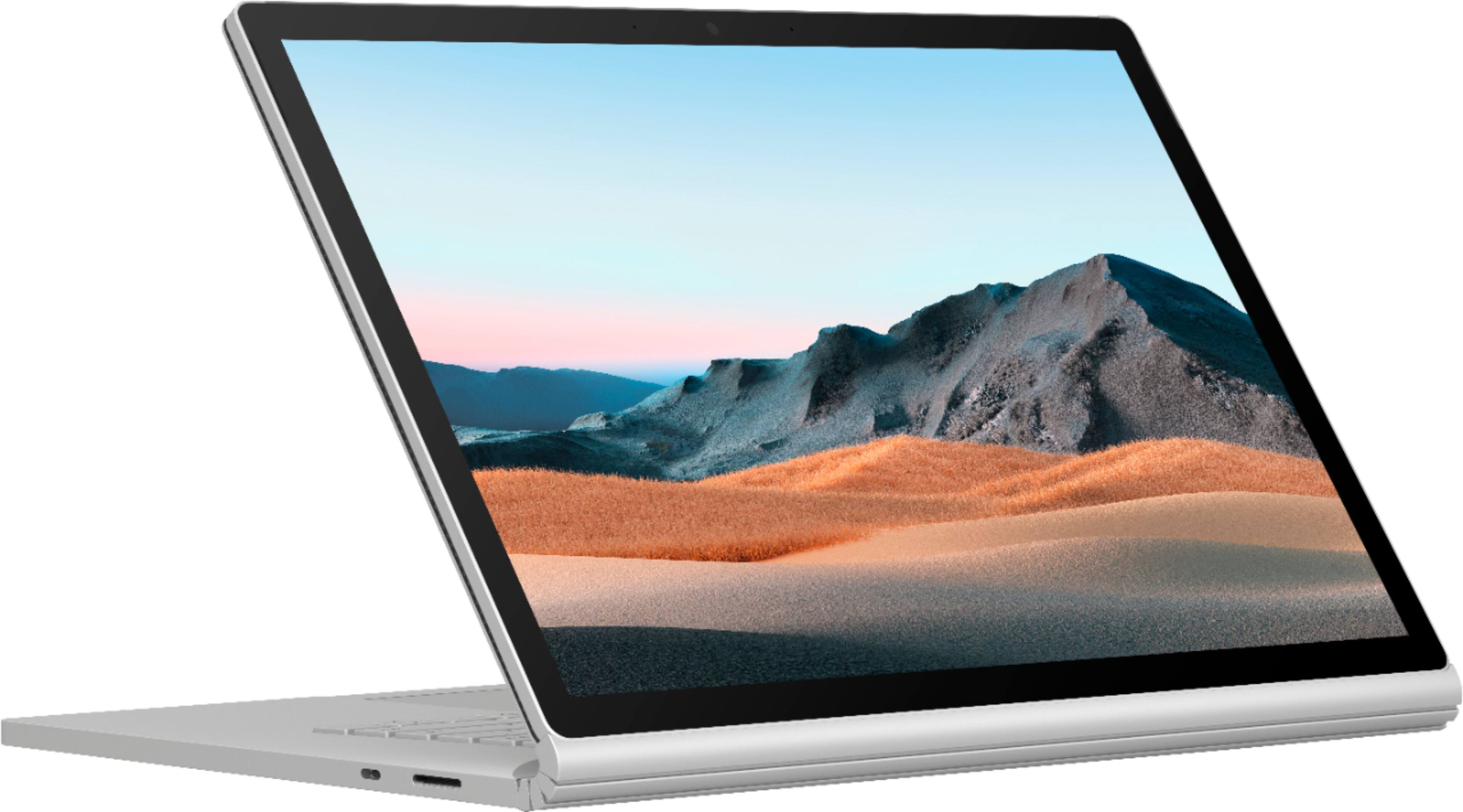 Alt View 14. Microsoft - Geek Squad Certified Refurbished Surface Book 3 - Intel Core i7 - 16GB - NVIDIA GeForce GTX 1660 Ti Max-Q - 256GB SSD - Platinum.