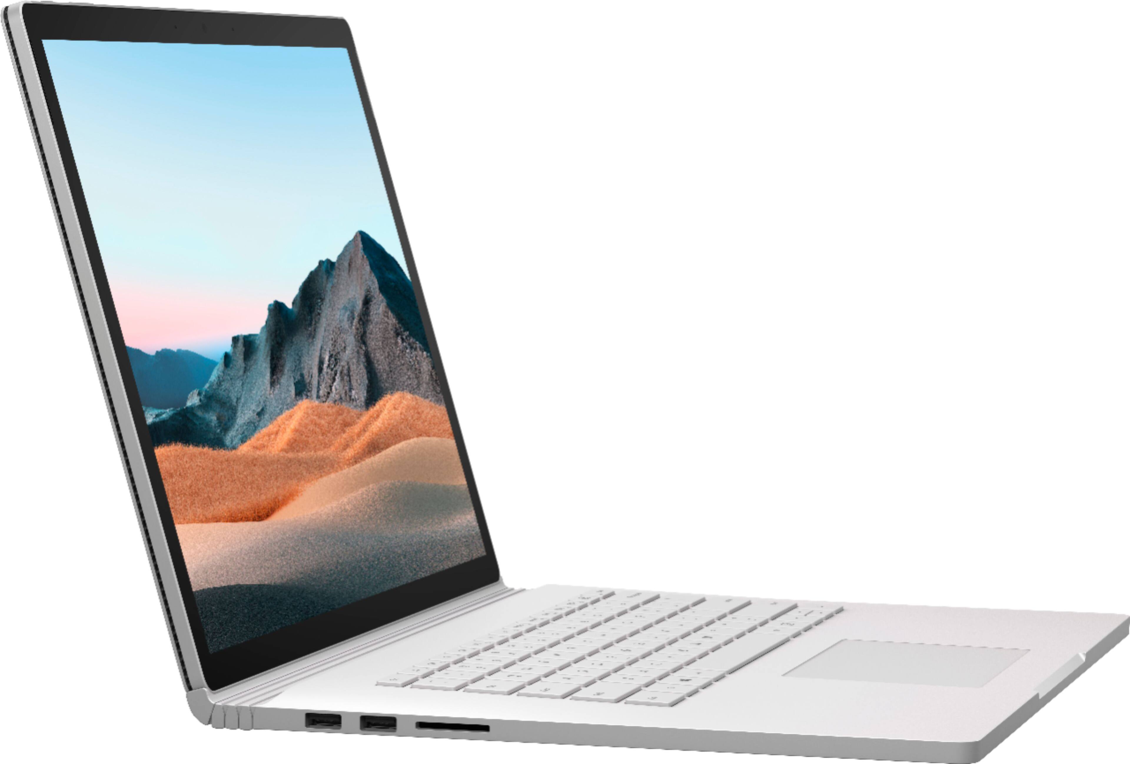 Alt View 16. Microsoft - Geek Squad Certified Refurbished Surface Book 3 - Intel Core i7 - 16GB - NVIDIA GeForce GTX 1660 Ti Max-Q - 256GB SSD - Platinum.