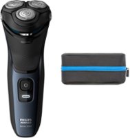 Philips Norelco - Series 3000 Rechargeable Wet/Dry Electric Shaver - Modern Steel Metallic - Angle_Zoom
