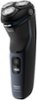Philips Norelco - Series 3000 Rechargeable Wet/Dry Electric Shaver - Modern Steel Metallic