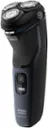 Alt View 11. Philips Norelco - Series 3000 Rechargeable Wet/Dry Electric Shaver - Modern Steel Metallic.