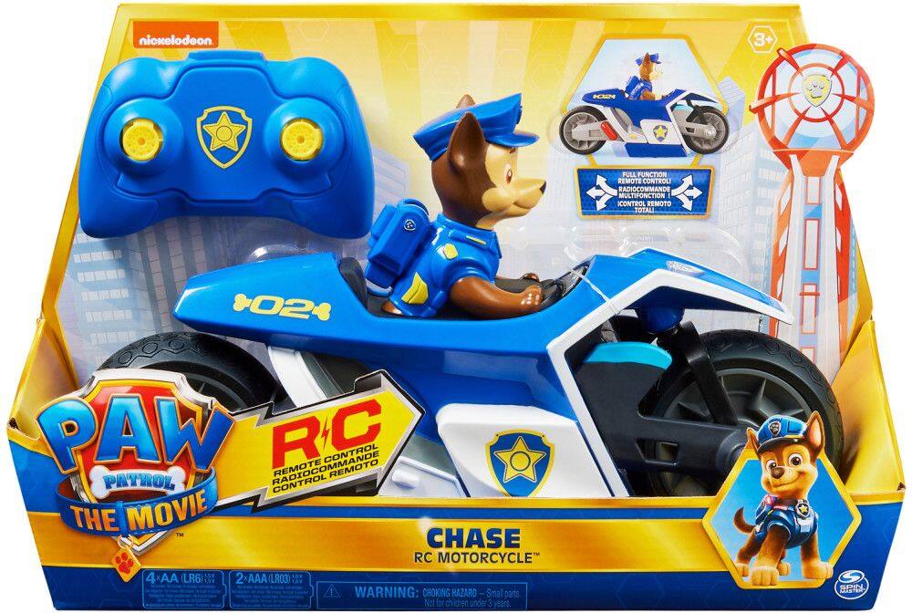 Best Buy: PAW PATROL CHASE MOVIE RC MOTORCYCLE 6061806