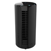Vornado - ATOM 1 Desktop Tower Fan - Black - Front_Zoom