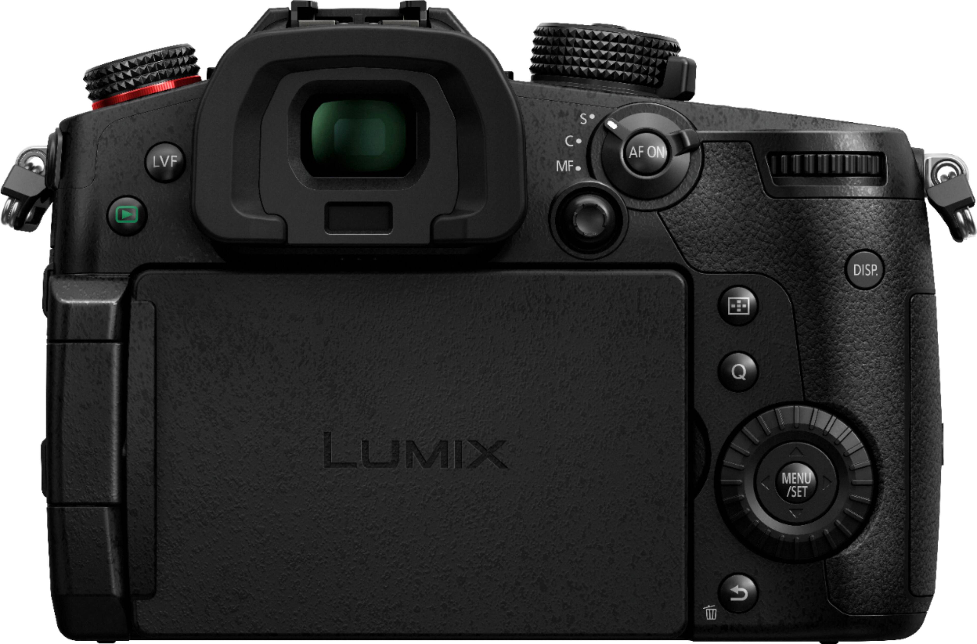 Alt View 1. Panasonic - LUMIX GH5M2 4K Video Mirrorless Camera (Body Only), DC-GH5M2BODY - Black.