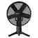 Alt View 13. Sharper Image - SPIN 12 Oscillating Table Fan with Remote - Black.