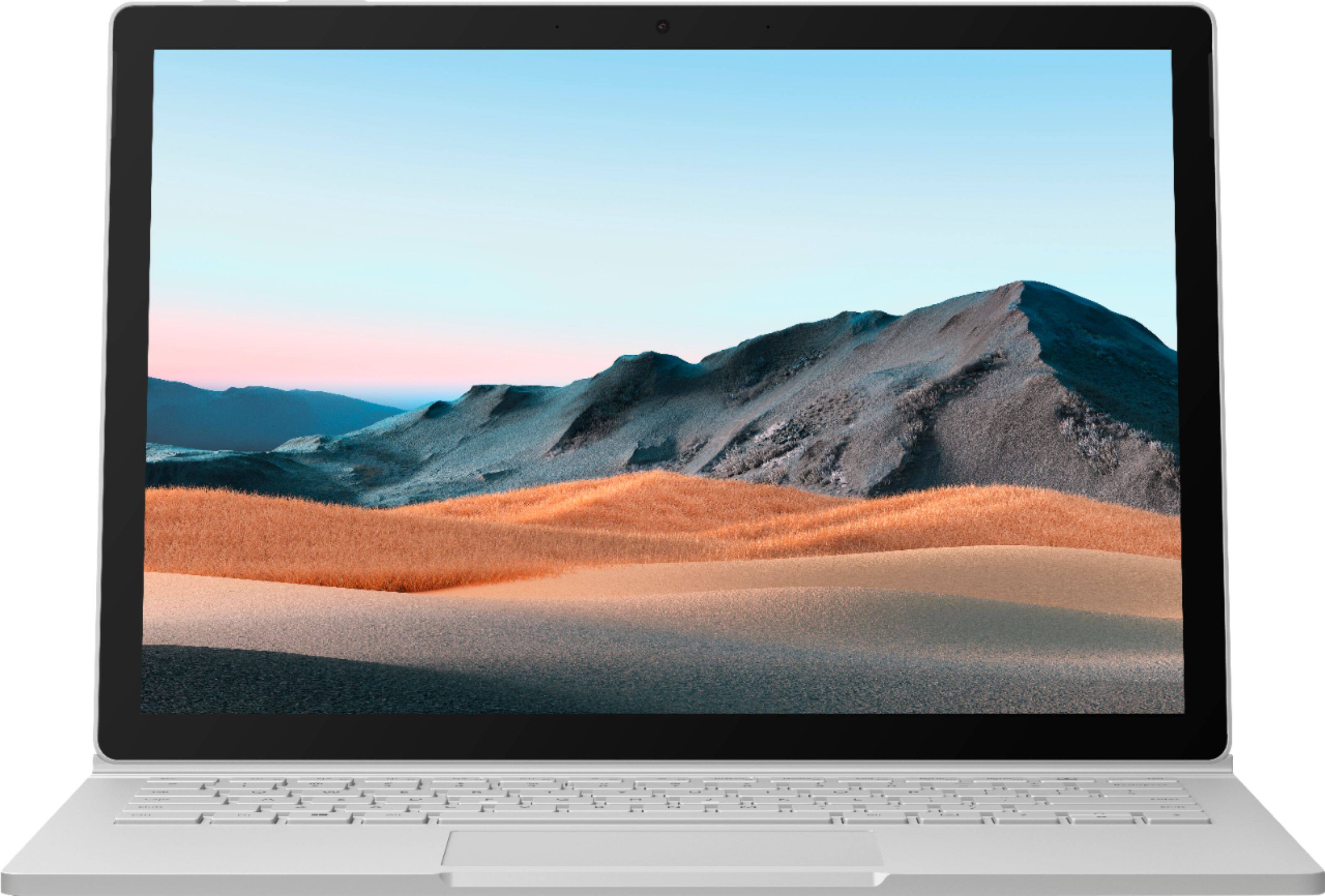 Alt View 15. Microsoft - Geek Squad Certified Refurbished Surface Book 3 - Intel Core i7 - 16GB - NVIDIA GeForce GTX 1650 Max-Q - 256GB SSD - Platinum.