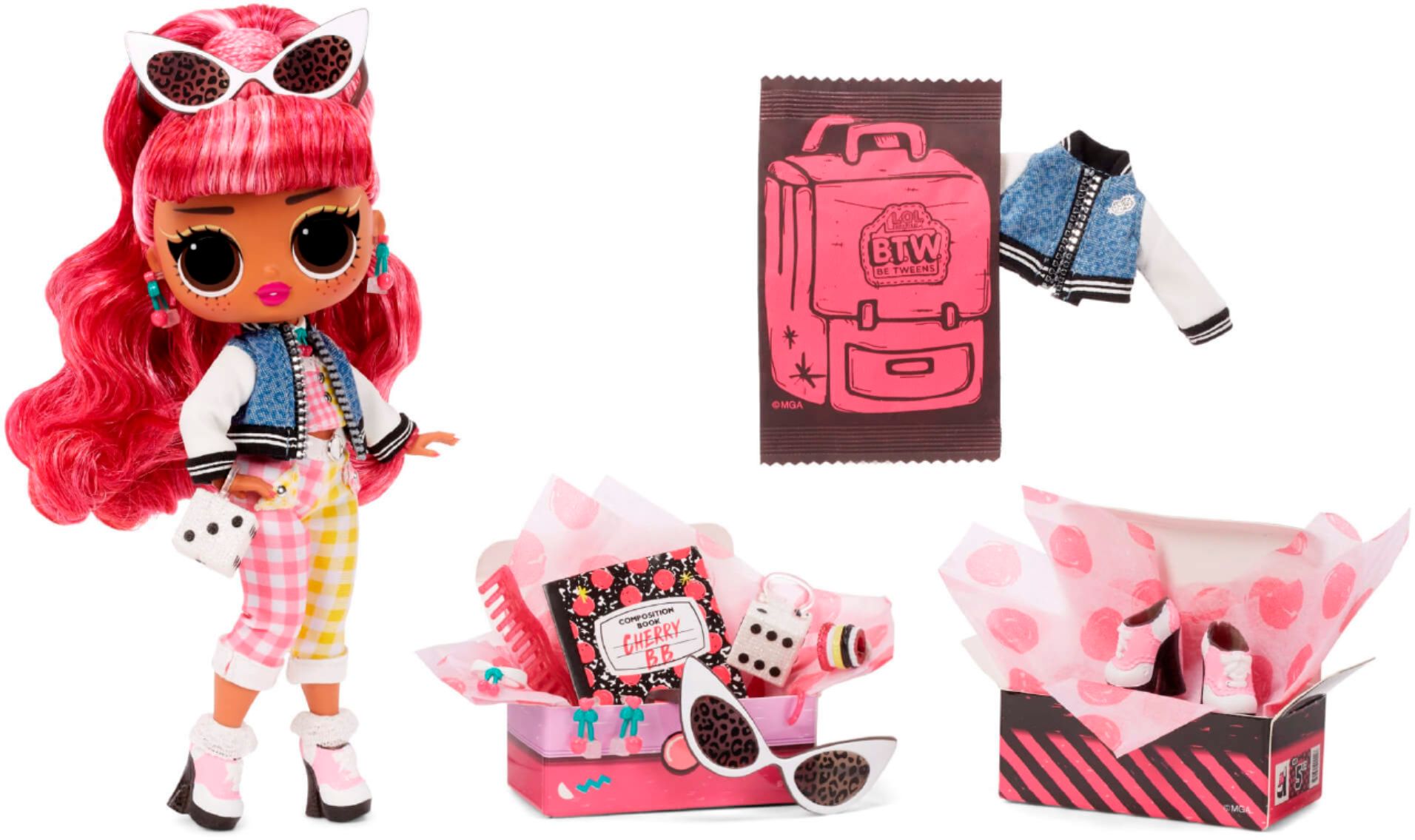 Angle View: LOL Surprise Tweens Fashion Doll Cherry BB With 15 Surprises, Great Gift for Kids Ages 4 5 6+