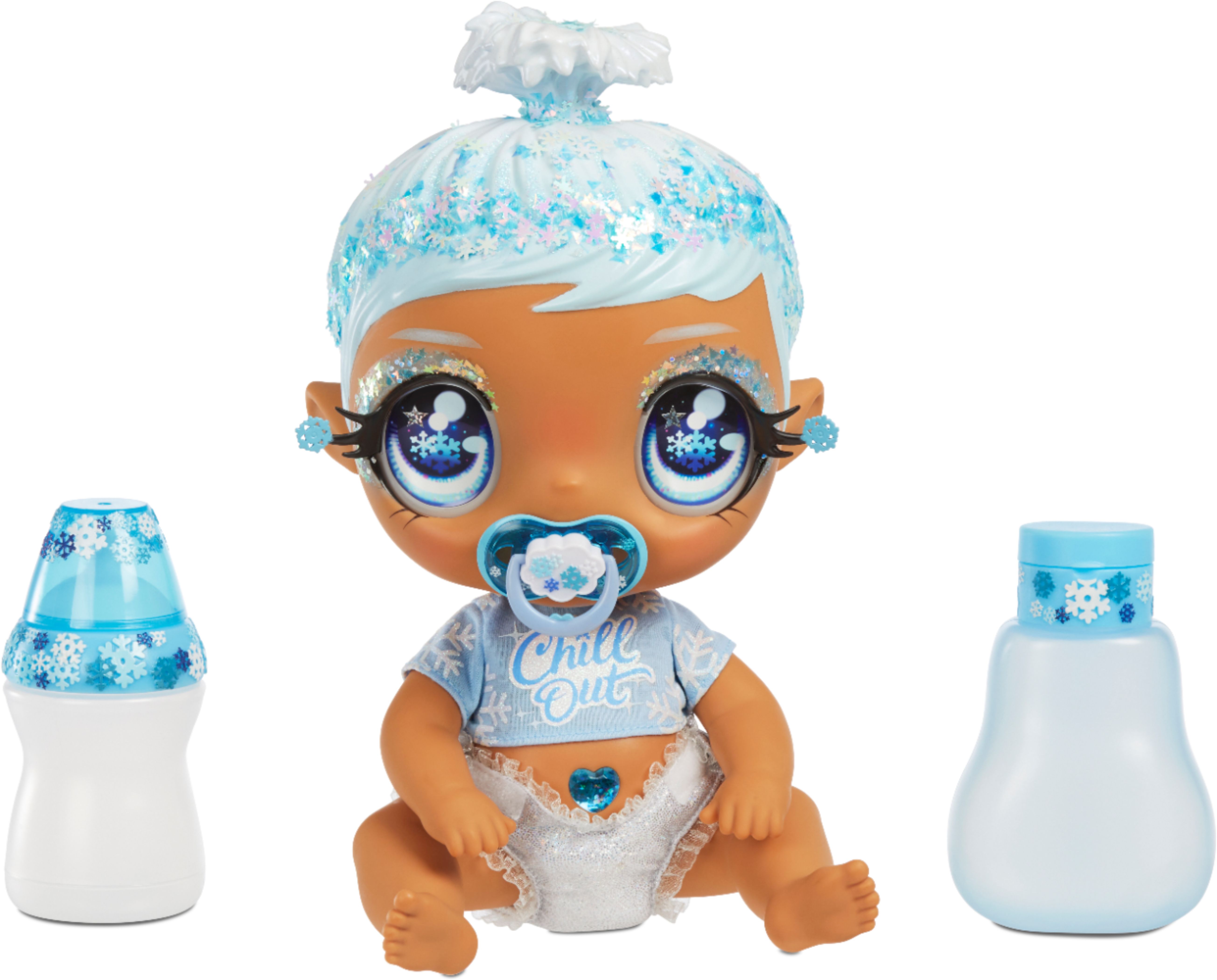 Best Buy: MGA Entertainment Glitter Babyz Doll Light Blue