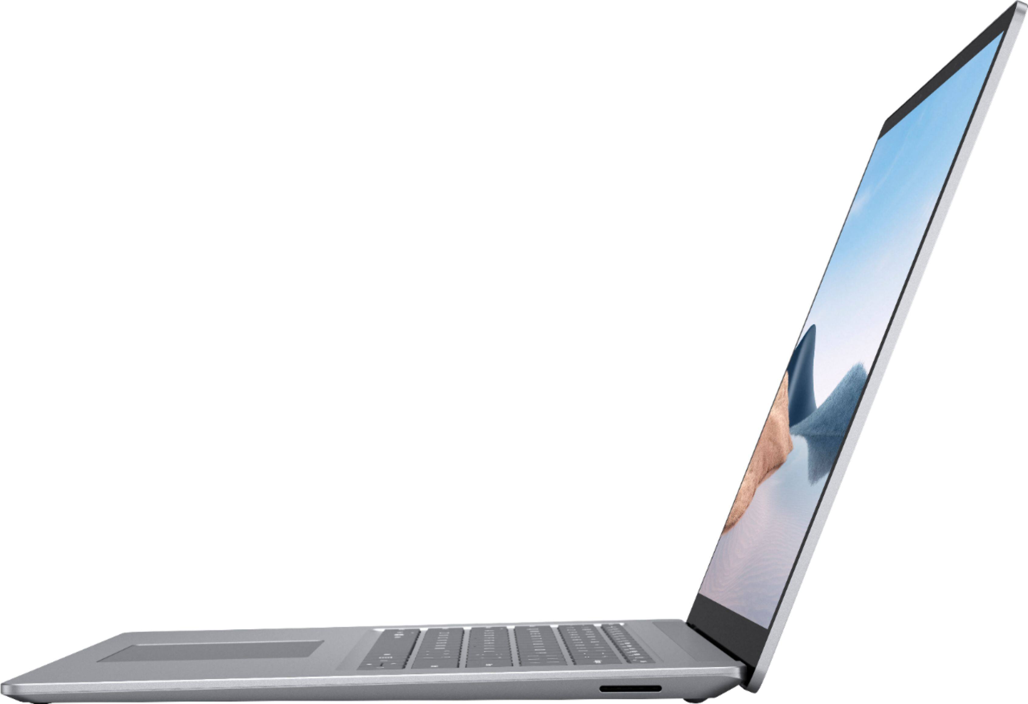 Alt View 14. Microsoft - Geek Squad Certified Refurbished Surface Laptop 4 - 15" Touch-Screen Laptop - Intel Core i7 - 16GB Memory - 512GB SSD - Platinum.