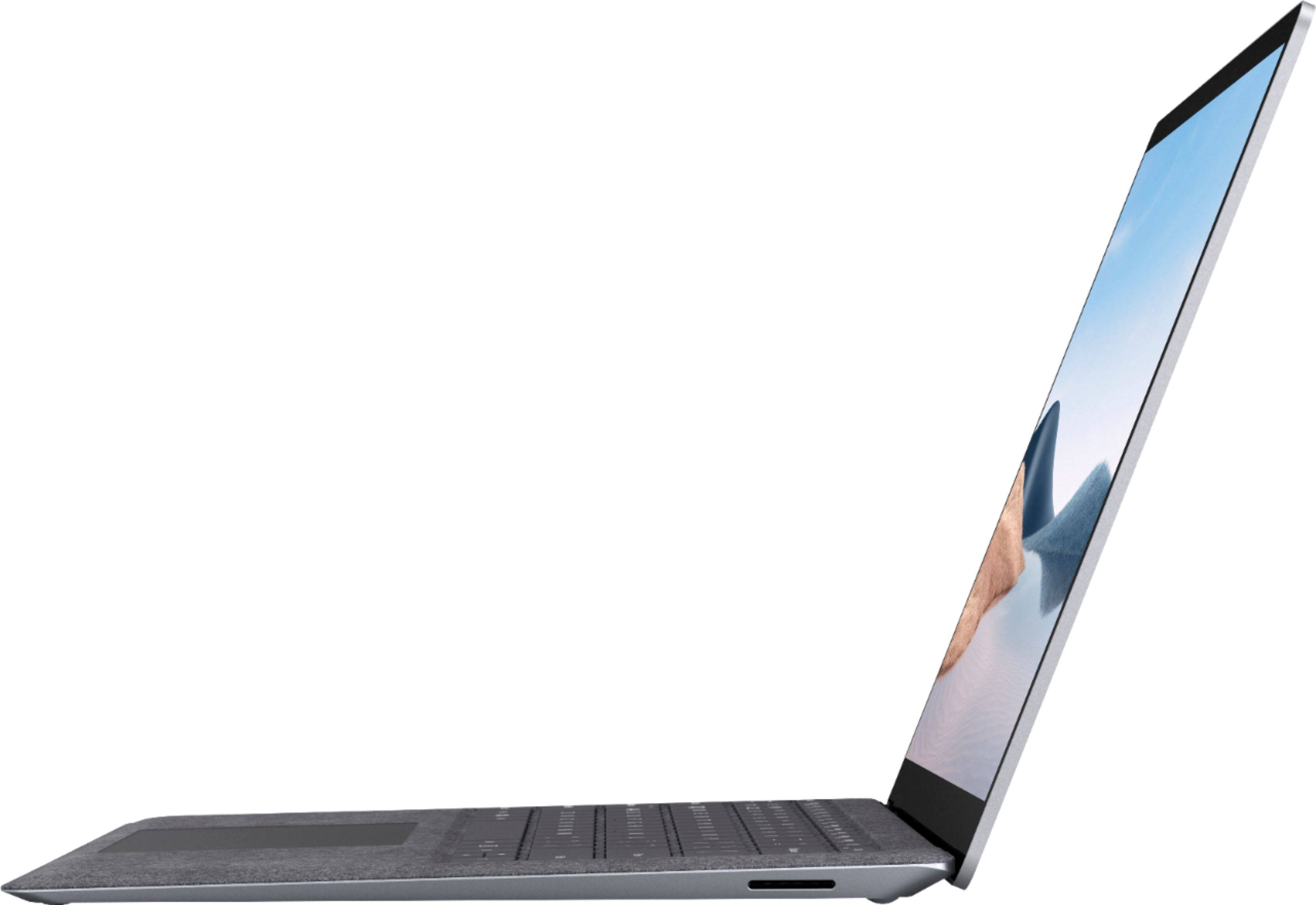 Alt View 14. Microsoft - Geek Squad Certified Refurbished Surface Laptop 4 - 13.5" Touch-Screen - Intel Core i5 - 8GB Memory - 512GB SSD - Platinum.
