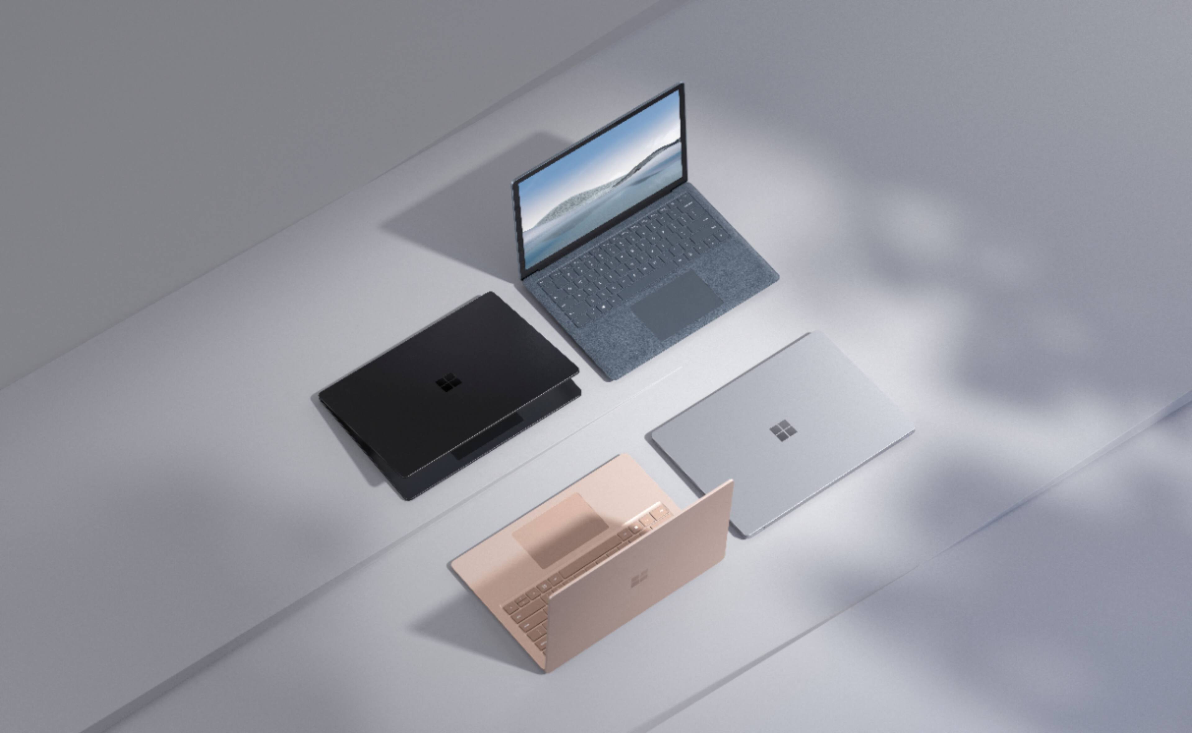 Alt View 16. Microsoft - Geek Squad Certified Refurbished Surface Laptop 4 - 13.5" Touch-Screen - Intel Core i5 - 8GB Memory - 512GB SSD - Platinum.