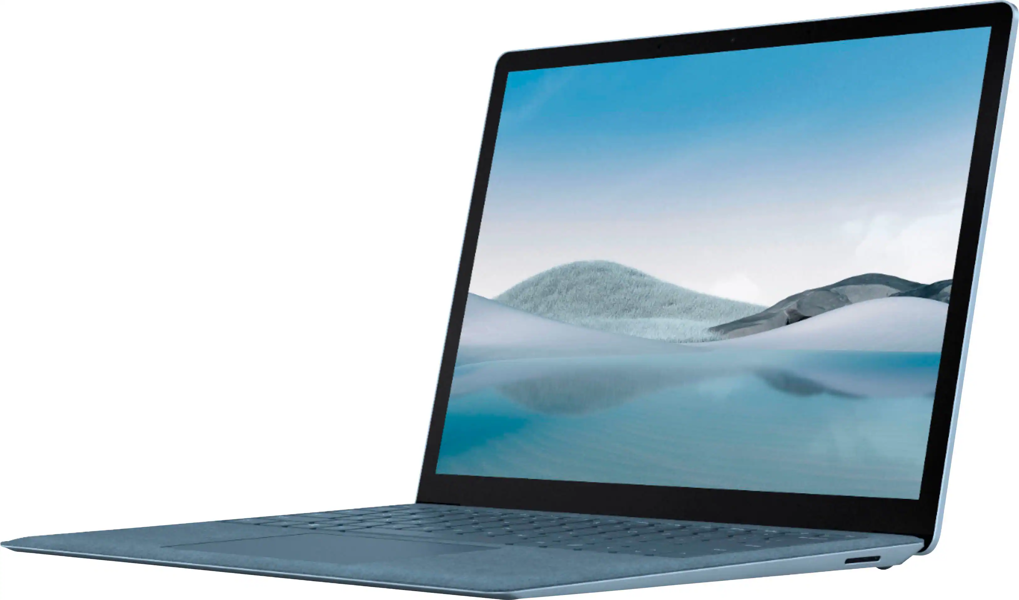 Front. Microsoft - Geek Squad Certified Refurbished Surface Laptop 4 13.5" Touch-Screen Laptop - Intel Core i5 - 8GB Memory - 512GB SSD - Ice Blue.