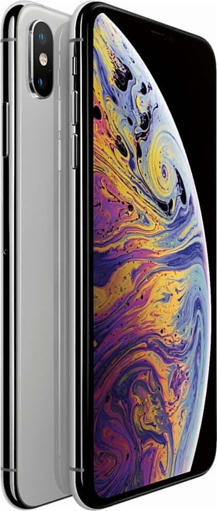 iPhone Xs Max Silver 256 GB Softbankすみません - スマートフォン本体