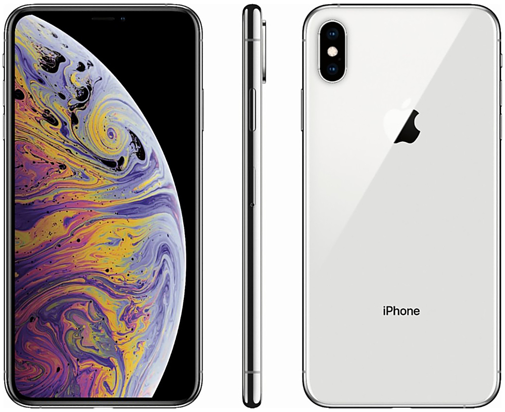 Apple Pre-Owned iPhone XS Max 256GB (Unlocked) Silver XSMAX-256GB 
