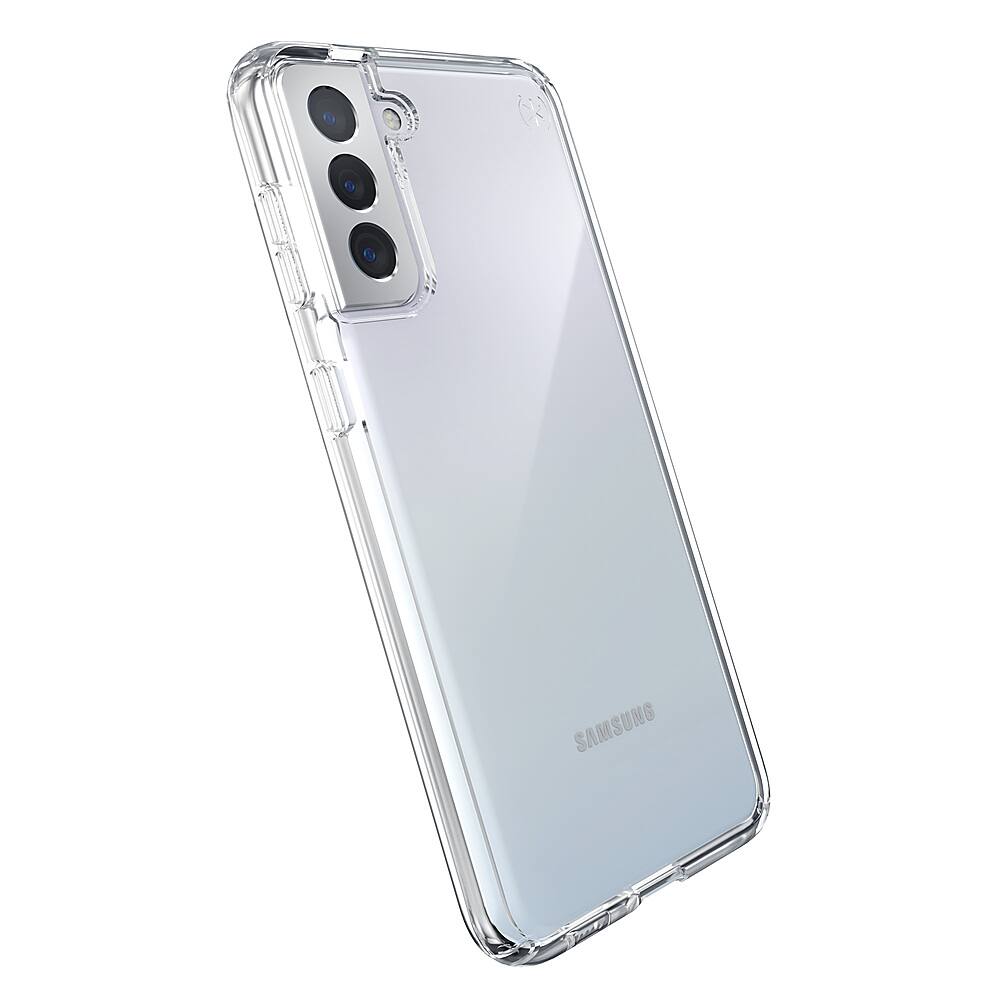 Alt View 11. Speck - Presidio Perfect-Clear Case for Samsung Galaxy S21 + 5G - Clear.