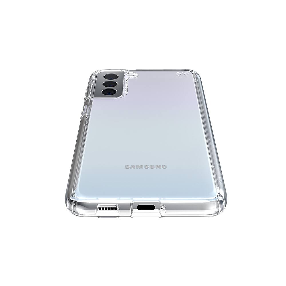 Alt View 12. Speck - Presidio Perfect-Clear Case for Samsung Galaxy S21 + 5G - Clear.