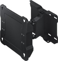 Samsung - The Terrace Outdoor TV Wall Mount up to 55" - Black - Front_Zoom