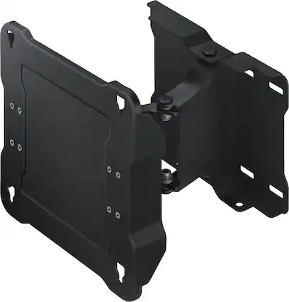 Front. Samsung - The Terrace Outdoor TV Wall Mount up to 55" - Black.