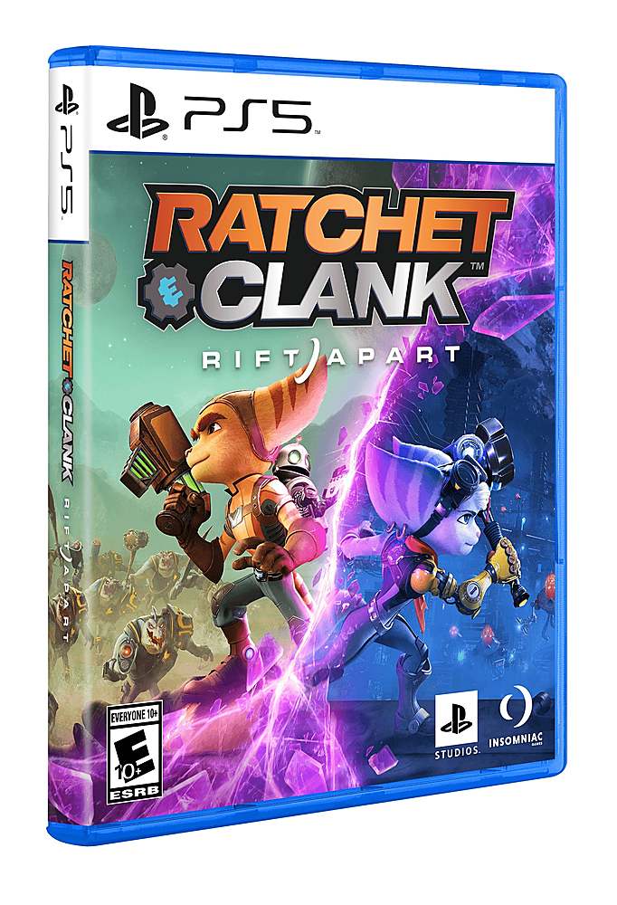 Angle. Insomniac Games - Ratchet & Clank: Rift Apart.