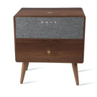 Koble - Ralph Smart Side Table with Speaker - Walnut - Front_Zoom