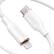 Front. Anker - PowerLine III Flow USB-C to Lightning Cable 6-ft - White.