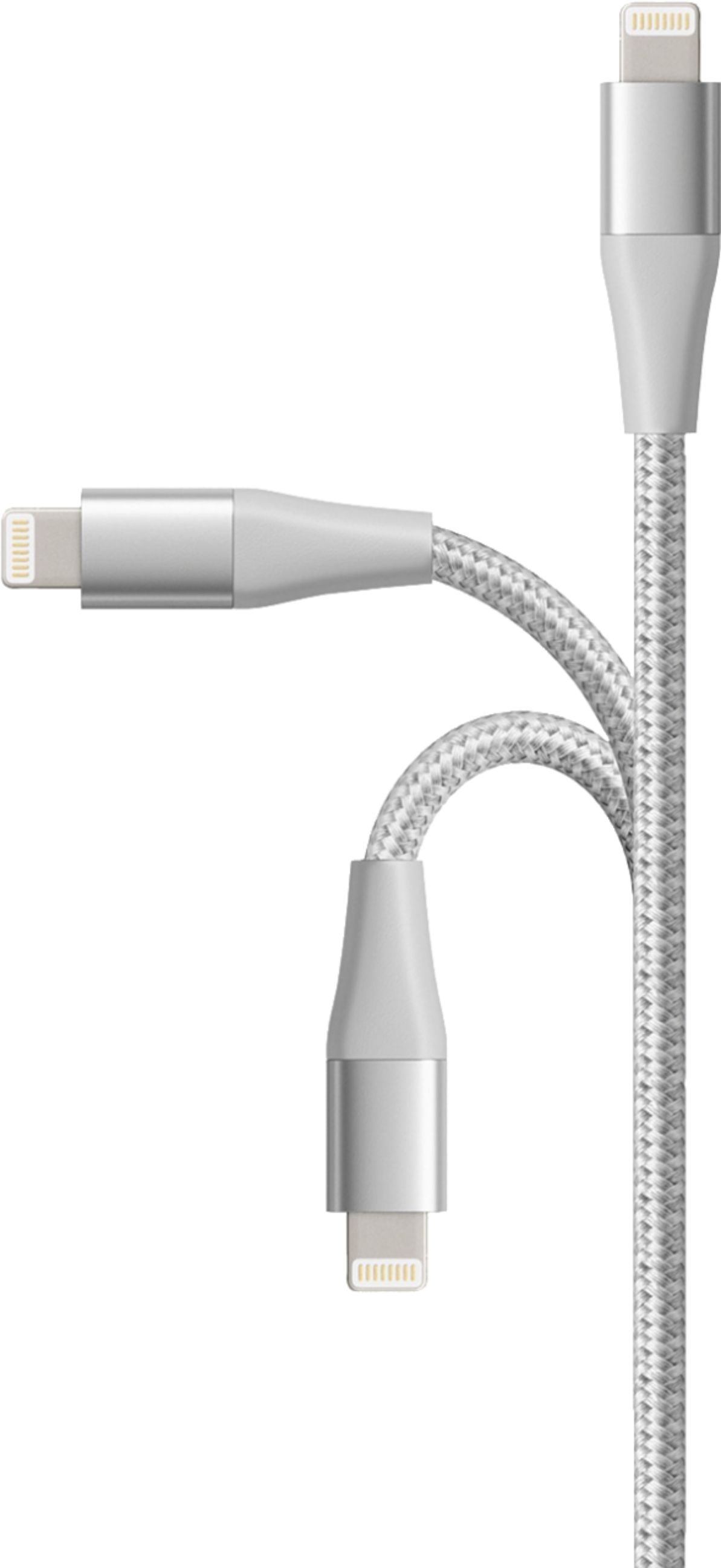 Anker Powerline+ II USB-A to Lightning Cable 3-ft Silver A8452H43 