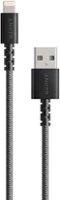 Anker - PowerLine Select+ USB-A to Lightning Cable 3-ft - Black - Front_Zoom