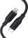 Front. Anker - PowerLine III Flow USB-C to Lightning Cable 6-ft - Black.