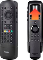 Philips - 4-Device Fire TV Universal Companion Remote - Black - Angle_Zoom