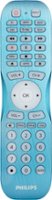 Philips - 6 Device Backlit Universal Remote Control - Brushed Electric Blue - Angle_Zoom